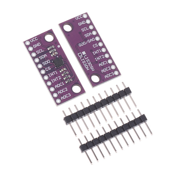 1/3/5 st LIS3DSH högupplöst treaxlig accelerometermodul 5pcs