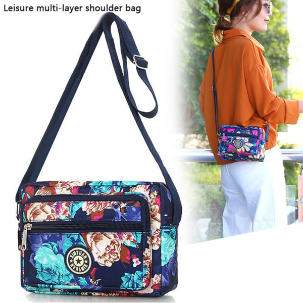 Nylon printed Crossbody-väska Casual axelväska M A24