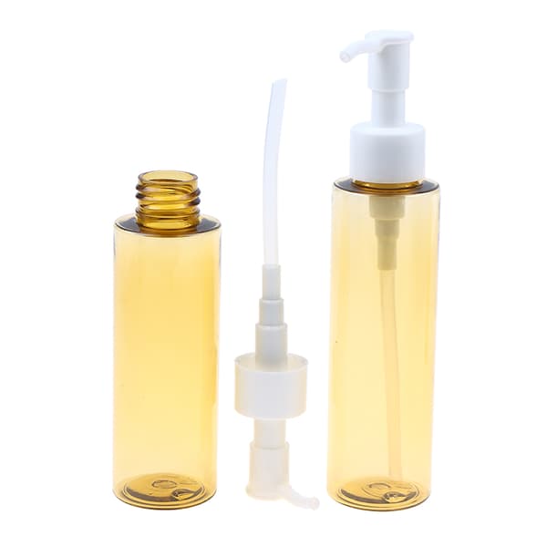 100/120/150 ml lotionflaske med trykpumpe til makeupfjerner 100ml