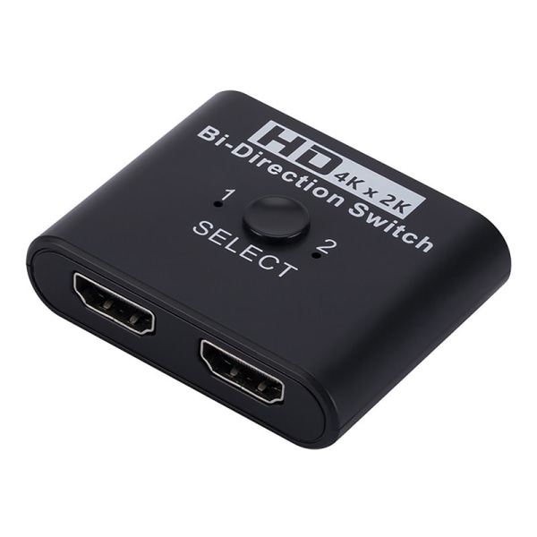 4K 60Hz HDMI Switch 2 Ports 2 In 1 Out Video Splitter kannettavalle tietokoneelle