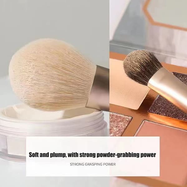 12 stk. professionelt makeupbørstesæt Foundation Blusher Kosmetik C