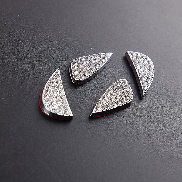 Car Steering Wheel Logo Diamond Decoration cover Hy