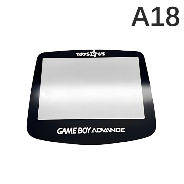 GBA LCD-objektiv av høy kvalitet Glassobjektivspeil for Gameboy Advanc A18