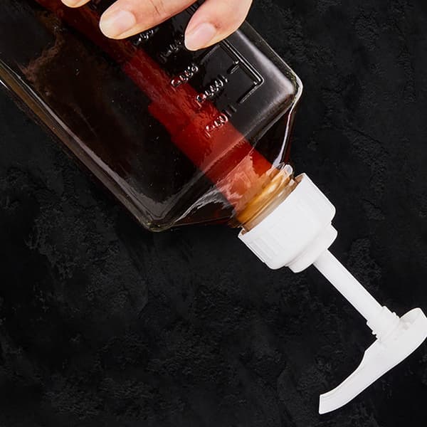 1600 ml Kaffe Sirap Dispenser Multifunktion Honungssås Ketchu A