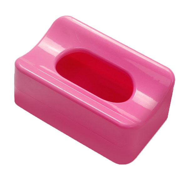 Dyppepulver Resirkuleringsbrett Nail Glitter Oppbevaringsboks Manikyr Pink
