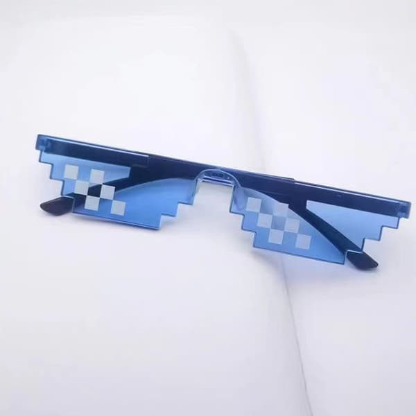 NYT Design Sjove Mosaik Solbriller Thug Life Solbriller Pixel A1