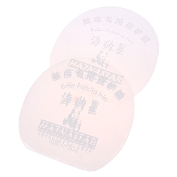 10st Ping Pong Racket Skyddsfilm Klibbig Transparent Underhåll 10pcs
