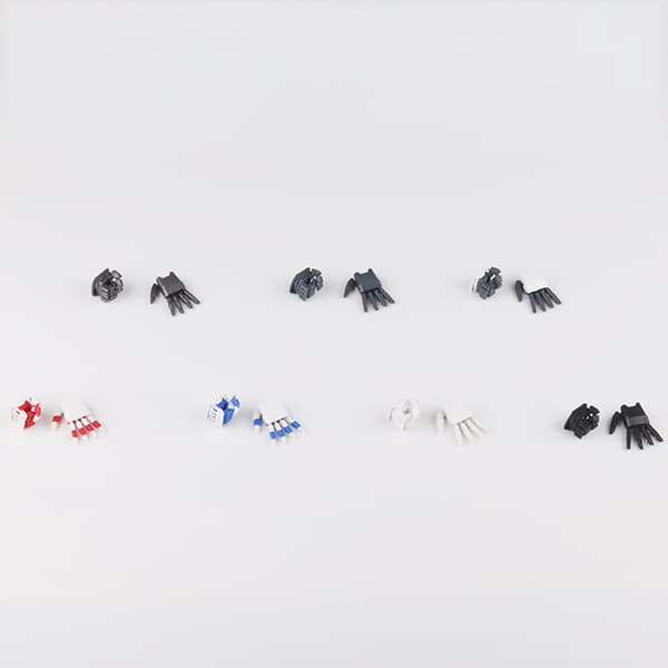 1 par rörliga händer 3.0 MG 1/100 1/144 Astray Red Frame Saz A1