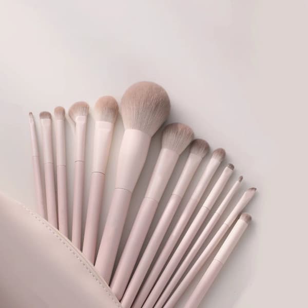 Begynder Makeup Børstesæt 7-13 Stk. Foundation Børste Kosmetisk Mak 10Pcs