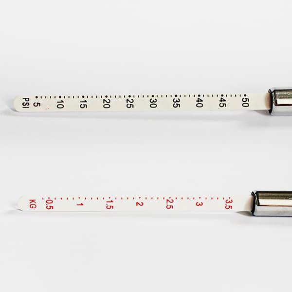 Universal 1PC Dæk Lufttryksmåler Pen Checker Test Bærbar Silver