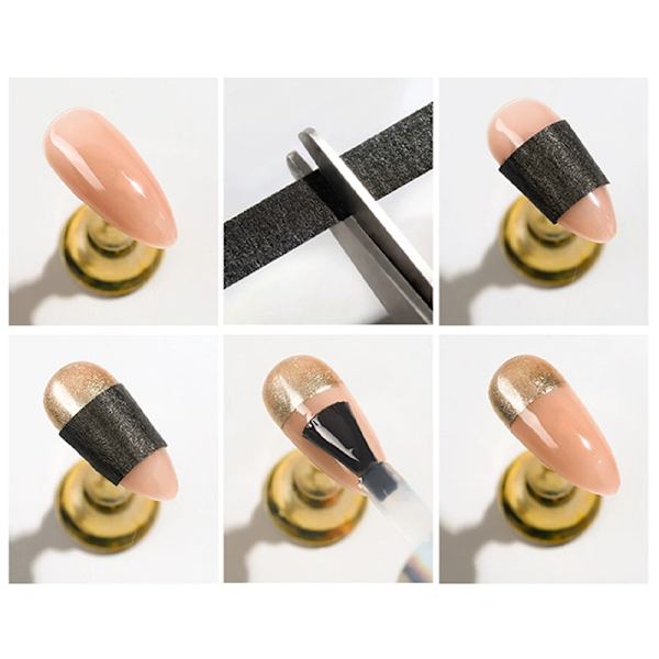 Nail Finger Protection Tape Anti UV/LED Wear Manikyrverktøy Sel