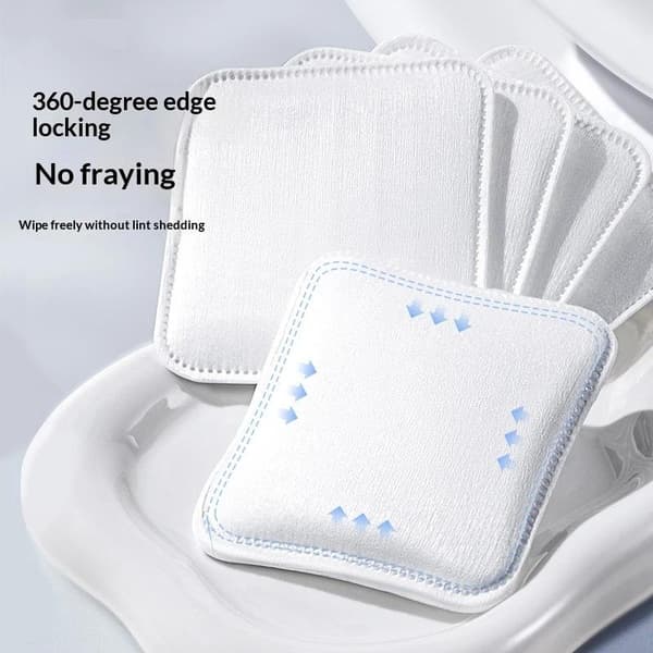 Ansigtsvatrondeller 30/100/120/150 stk. Mellemrum Makeupfjerner 120 Pcs