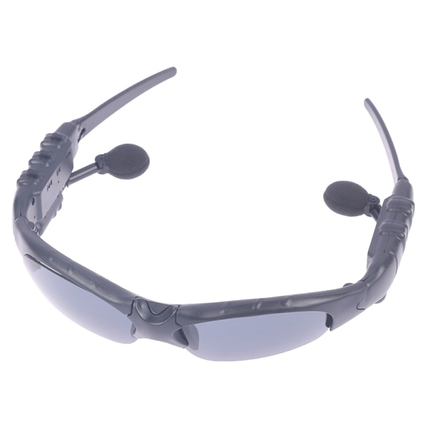 Stereo hörlurar trådlöst headset med mikrofon polariserade glasögon Su Black
