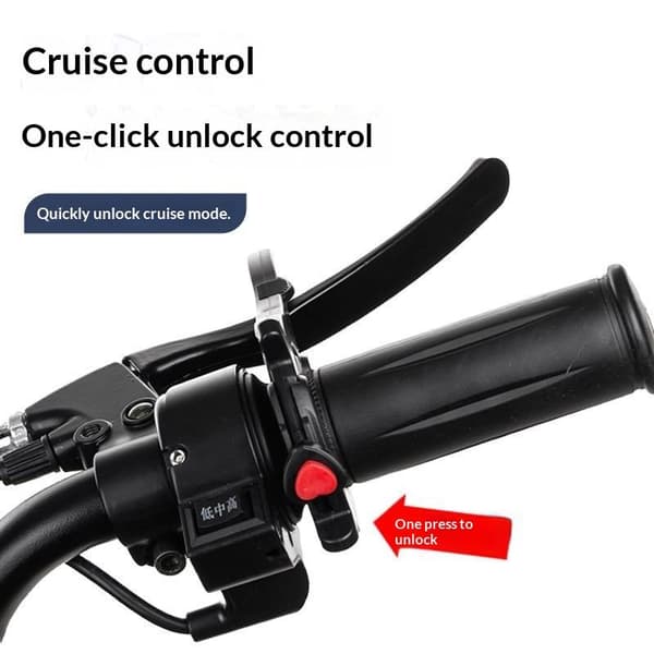 Universell motorsykkel cruise gassassistentlås for elsykkel scooter A2