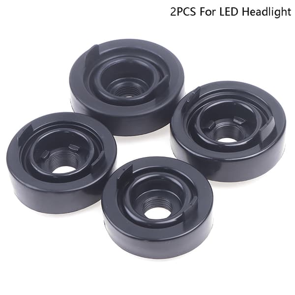 2PC Universal billyskaster Pære Støvdeksel Myk Gummi For LED B