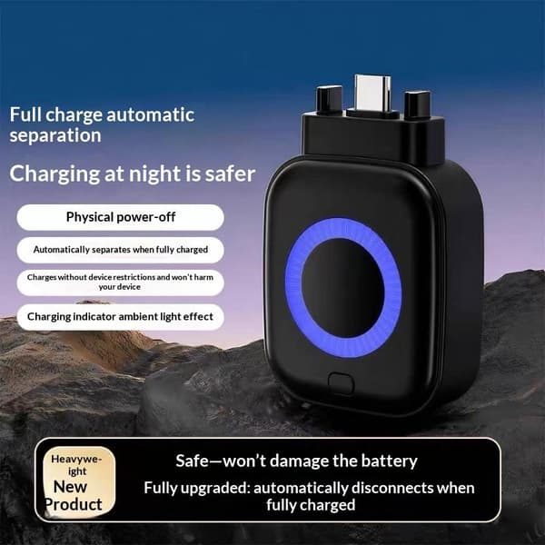 USB-C telefon intelligent separator 140W snabbladdare A2