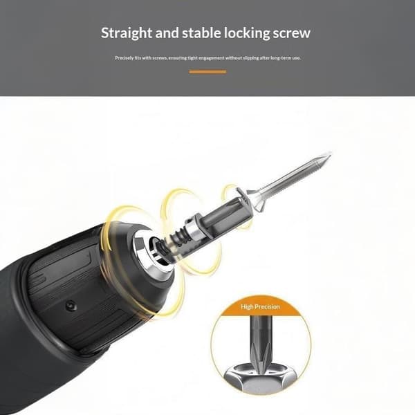 Fjäderbelastad skruvhållare borr Anti Drop Bit Fixing Clamp A2