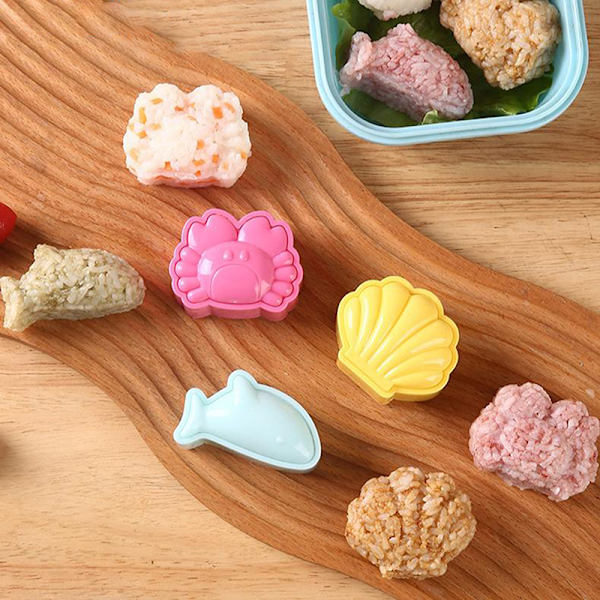 Krabbe Sushi Form Onigiri Risbold Bento Presse Maker Form Køkken