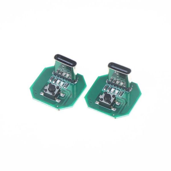 2/4/6/8 stk lommelyktdriverkort for DIY av integrert lading 2Pcs