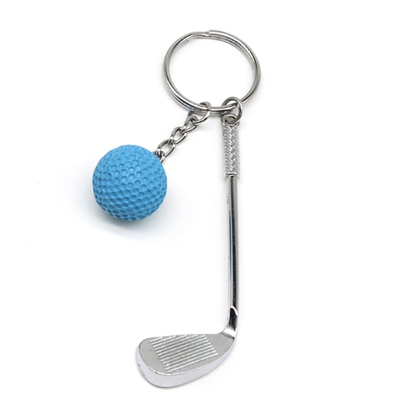 Golfpallon avaimenperä huippuluokan metallinen avaimenperä auton avaimenperä  Blue 9d5a | Blue | Fyndiq