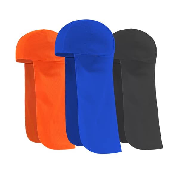 Cykling Sun Shade Cap Herr Cooling Sport Long Tail Hat Summer U Gray