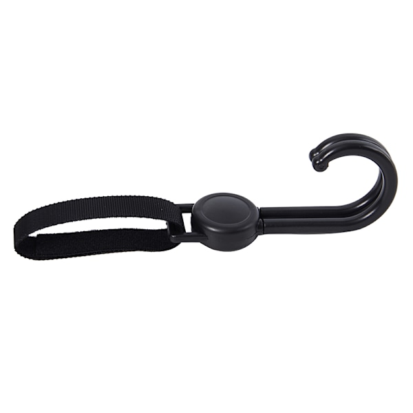 Sort Dobbelt Krog Baby Barnevogn Hanger Vogn Krog Fastgørelse Strol A1