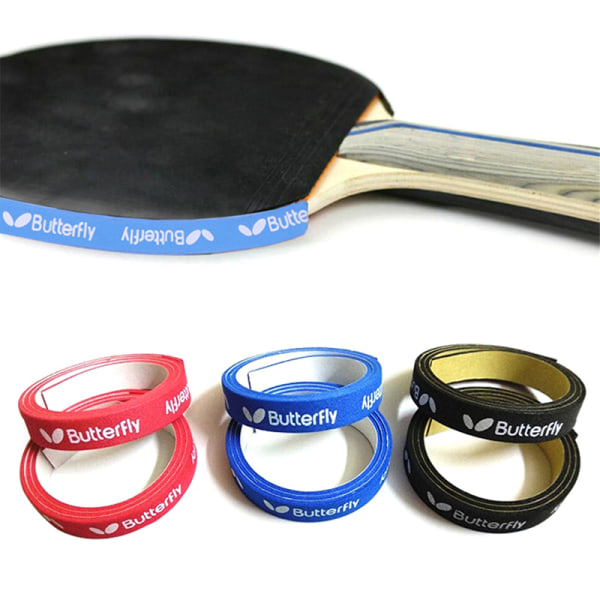 2stk Bordtennisketcher Kanttape Tilbehør Ping Pong Bat Pr Blue