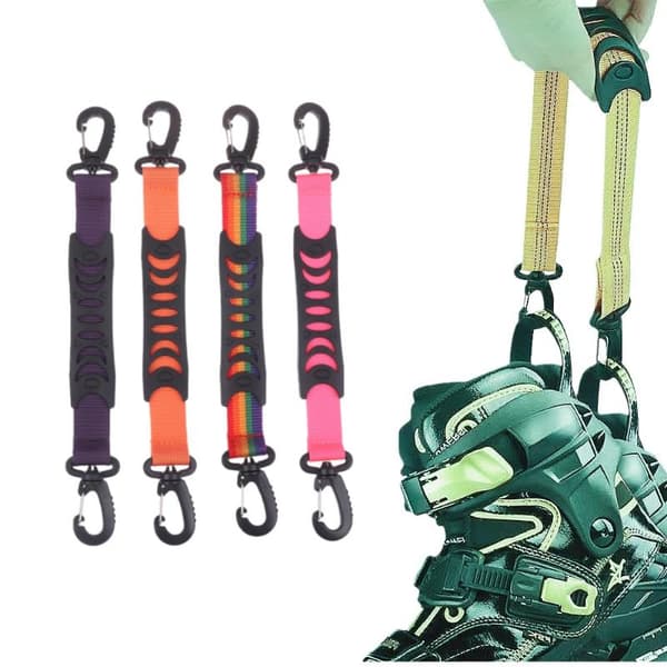 1/5 stk rulleskøyte skostrekker skistøvelstropp bærbar inline Multicolor 1pcs