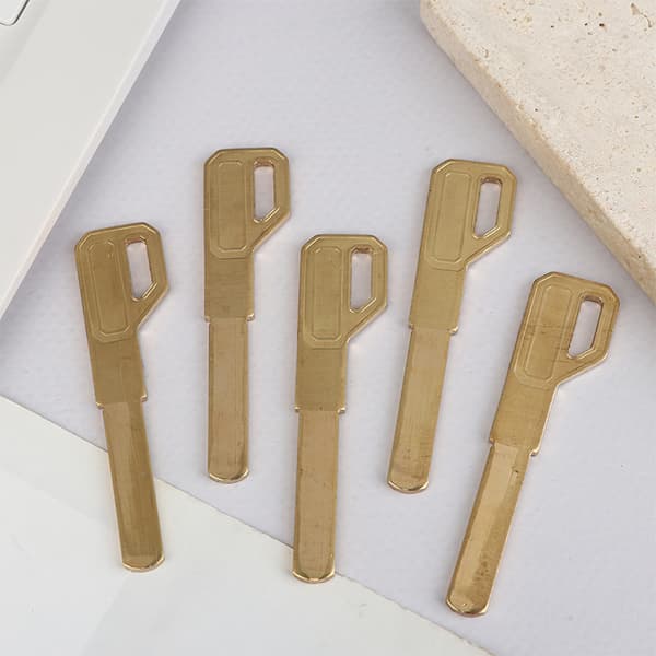 5 st kopparnyckelämne fingeravtryckslås lösenordslås Super D K 5pcs
