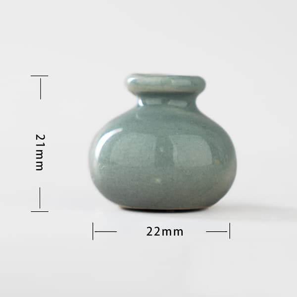Mini små vase-magneter og mini kjøleskapsmagneter 3D vase moro A9