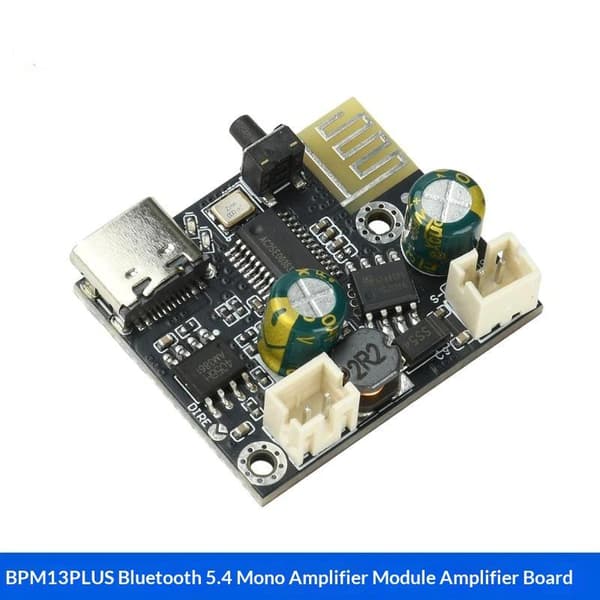 5V Bluetooth 5.4 USB-tulo o-vahvistinmoduuli 6.2W D-luokan mono