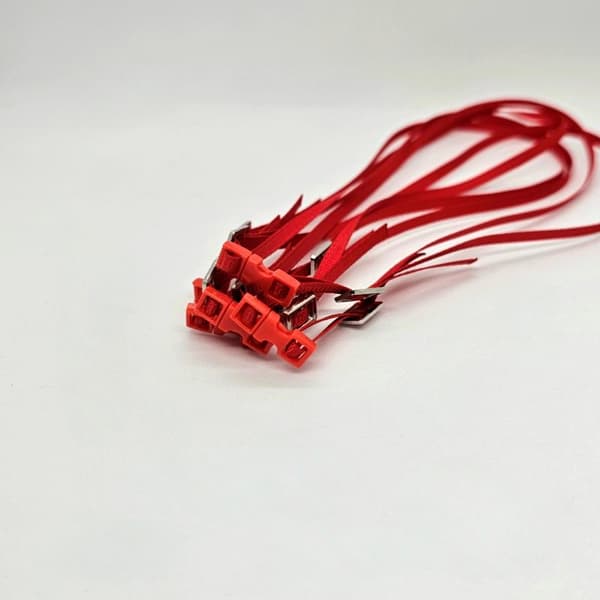 1/10 1/24 skala RC Crawler tilbehør 5 stk. nylon surrereb A4