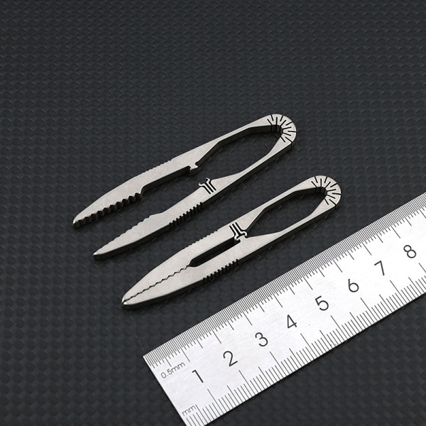 Titanium Legering Pinsett Clip Mini Titan Pinsett Liten Titan