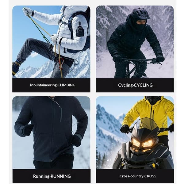 Elastisk Skibrilledeksel Ripebestandig Støvtett Snowboardbrille E