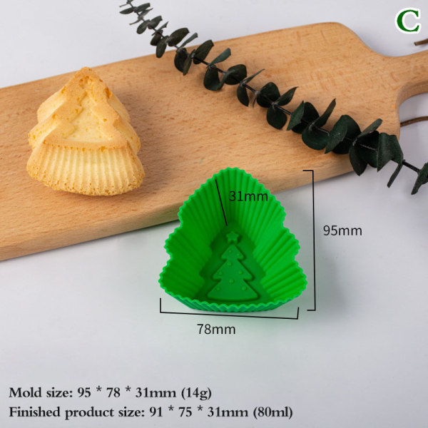 Intakt Jeg accepterer det Højde 1 Stk Silikoneform Cupcake Muffin Bagning Bagegrej DIY Køkken Ac C 5dd1 | C  | Fyndiq