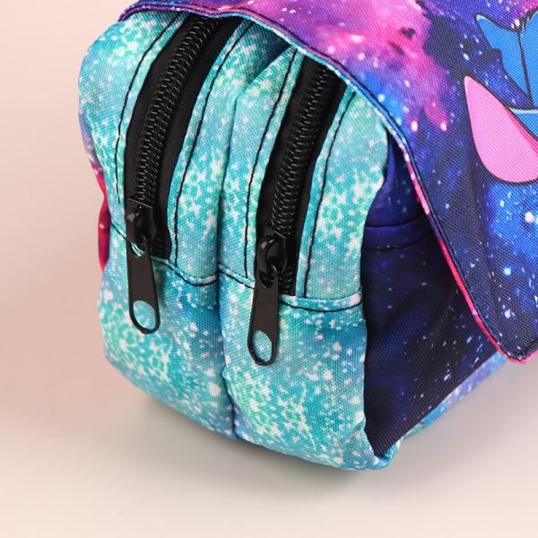 Penalhus med stor kapacitet Kawaii Stitch Pen Bag Blyanter Opbevaring A2