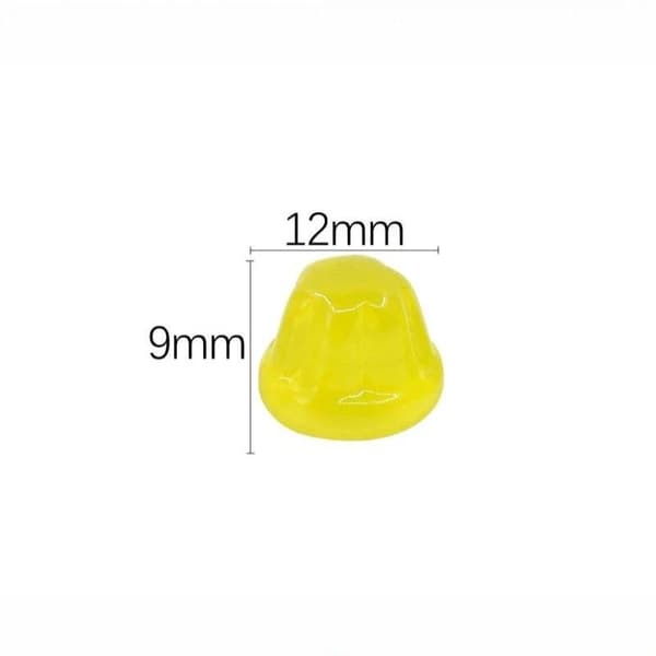 10 stk. harpiks pudding Kawaii miniatyr håndverksmateriale pynt A2