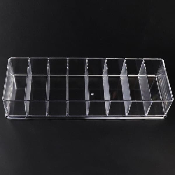 8 ristikkoa Sähköinen hiusleikkuri Limit Comb Organizer Comb S Transparent