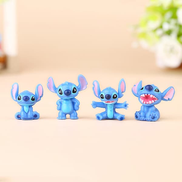 12 kpl Stitch Figuurinuket Anime e Action Figuurikokoelma Mod