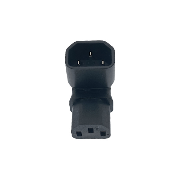 10A 3Pin IEC-stik nede OP 90 vinklet IEC 320 C14 han til C1 A3