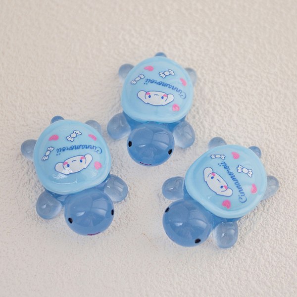 1 stk Mini Luminous Turtle Hjemmedekor Landskap Harpiks Håndverk G 3