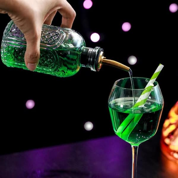 Vintage Cocktail Bittersflaske med Dasher Top Professionel Ba 6
