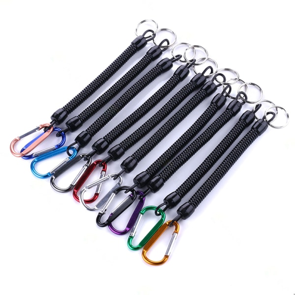 1 PC Tactical Retractable Spring Elastic Rope Security Gear Tool