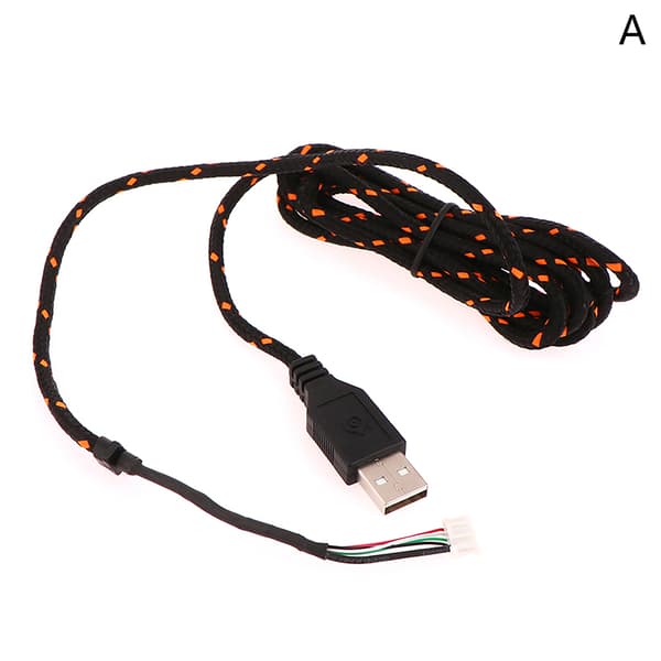 Nylon USB-musekabel erstatningsledning Steelseries KANA Sp A