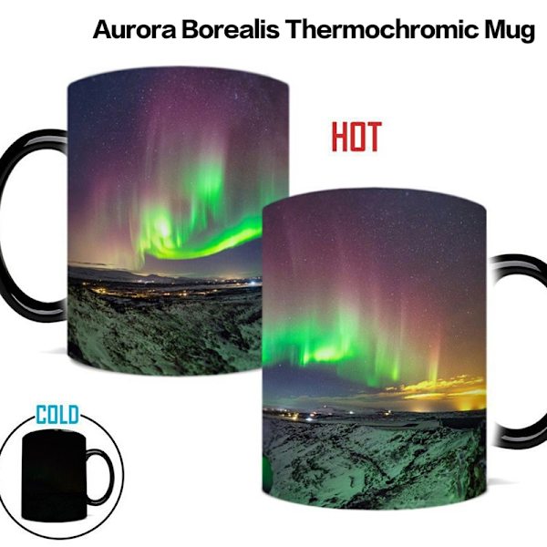 Aurora Borealis Temperaturavkännande Mugg A2