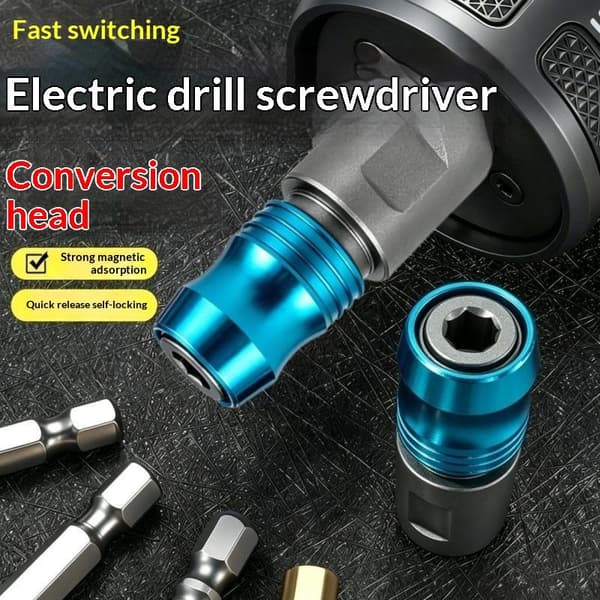 Borrchuckadapter M10 Snabbkopplingsomvandlare Elektrisk drivning 1pcs