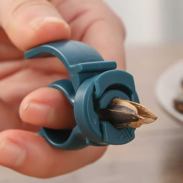 2 st solrosfröknäckare, handhållen tång, handskyddsverktyg Blue