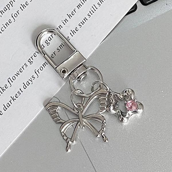 Kreativ Trendy Mote Legering nøkkelring Ins Style Personlighet Pu 1