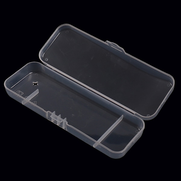 Praktisk plastik gennemsigtig transparent samling barbermaskine Cont etui