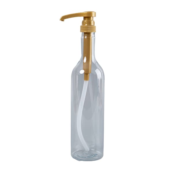 750 ml kaffesirapsdispenser, multifunktionell honungssås ketchup Gold
